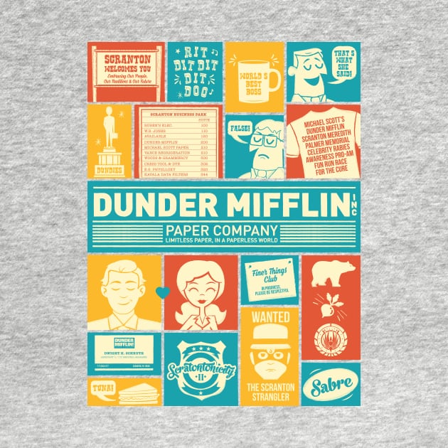 Dunder Mifflin by Oneskillwonder